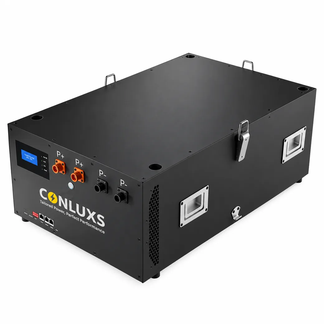 MELE-S 14.34 kWh LiFePO4 Battery side view