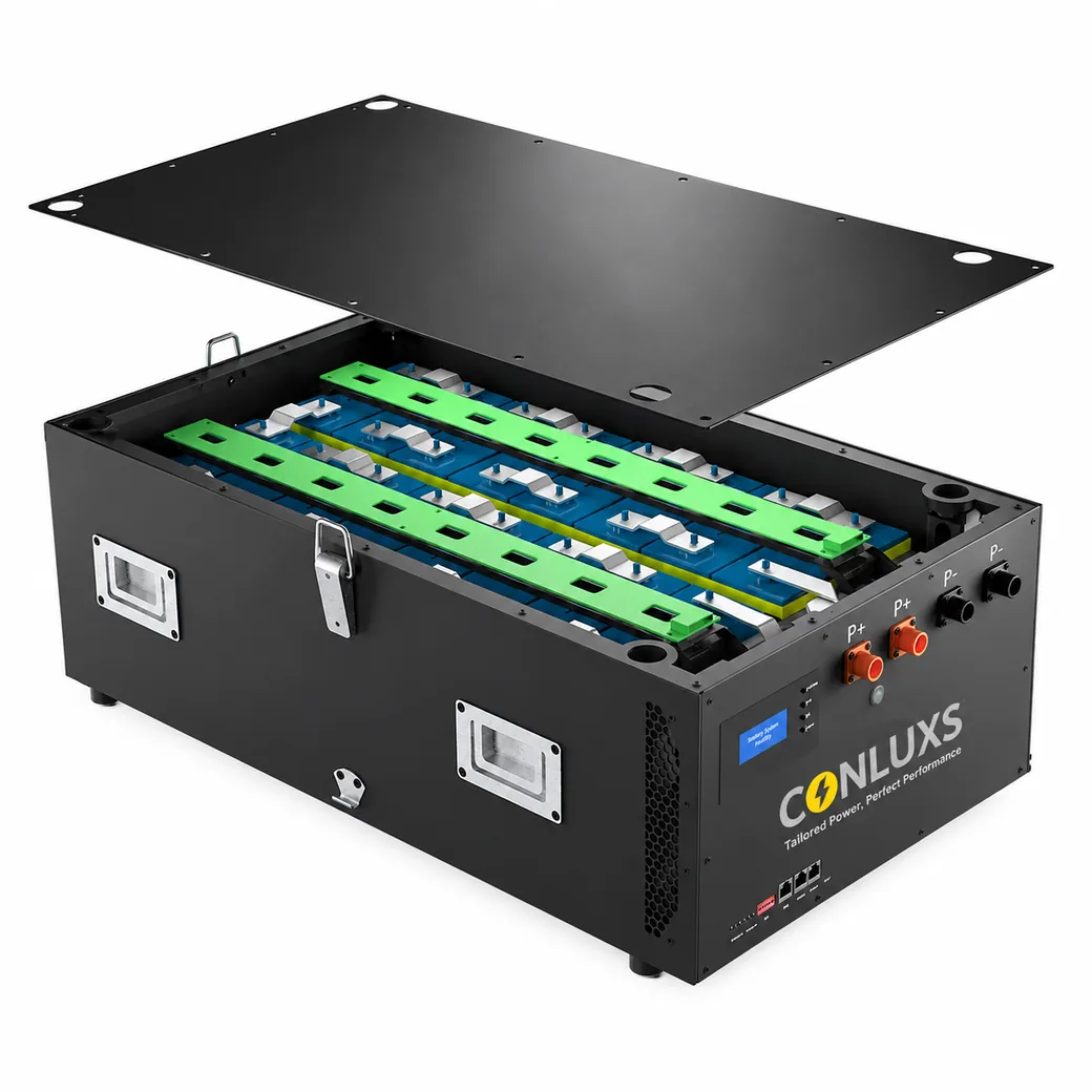 MELE-S 14.34 kWh LiFePO4 Battery front view