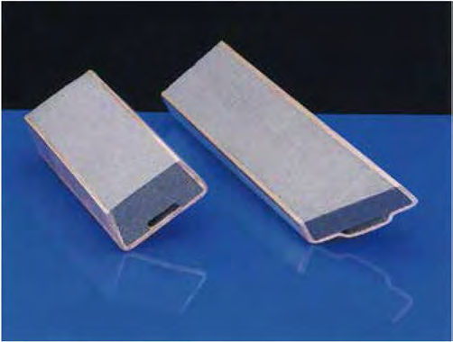 Rail transit carbon strip collector assembly
