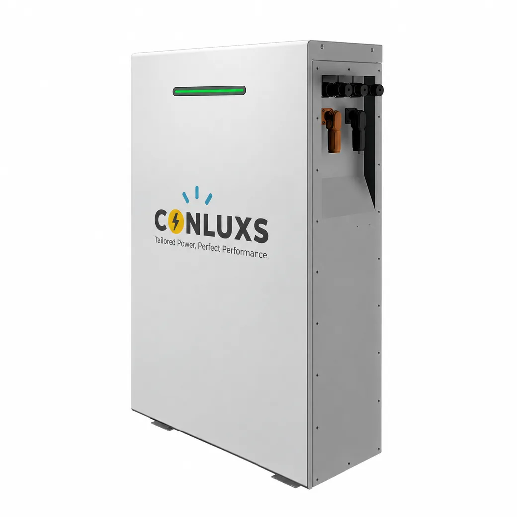 SLIM-L-314 16 kWh Wall Mounted Battery side view